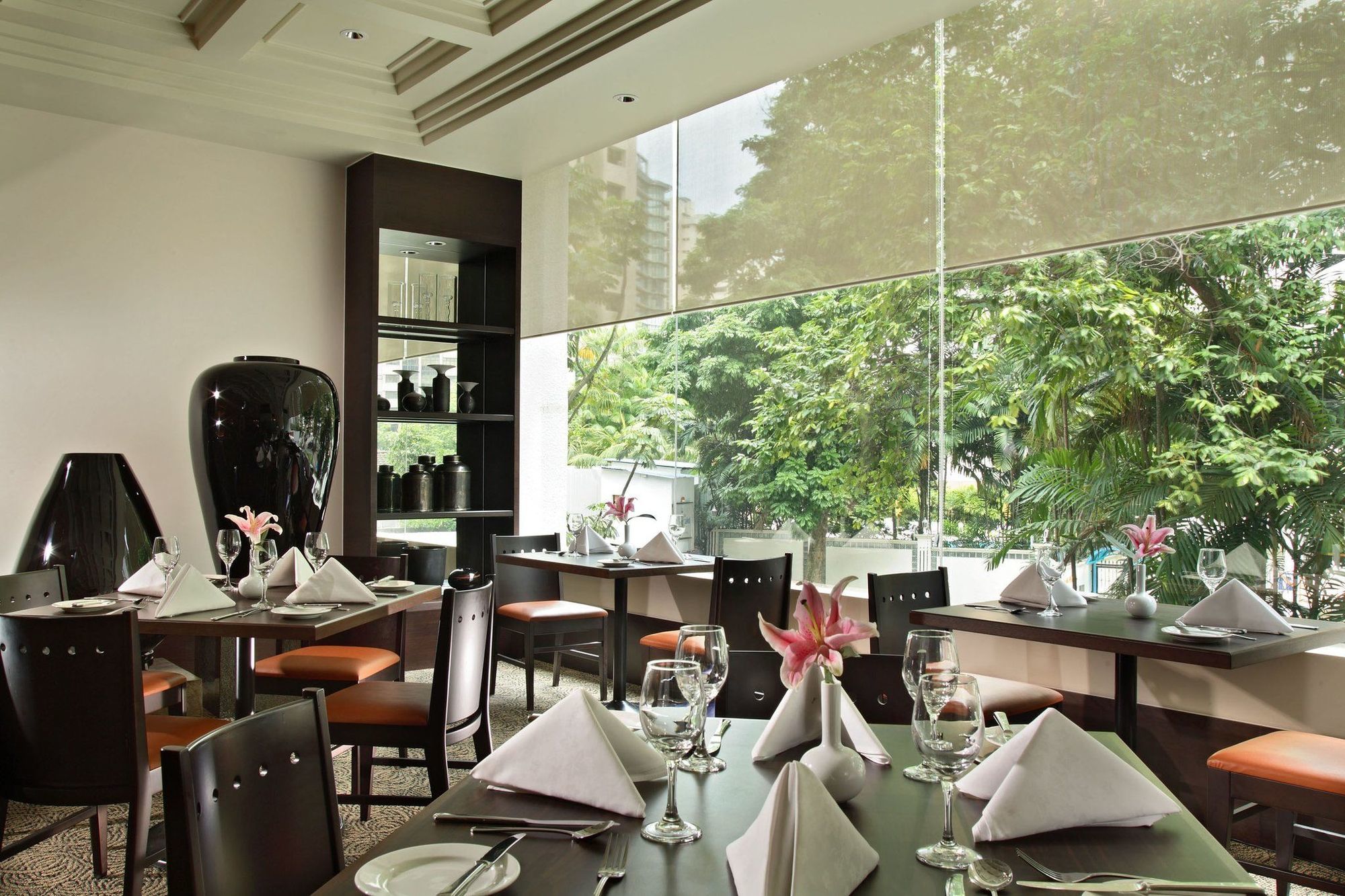 York Hotel Singapur Restaurante foto